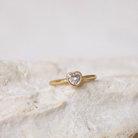 ANILLO CORAZÓN DE CRISTAL