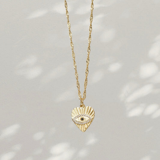 COLLAR HEART EYE