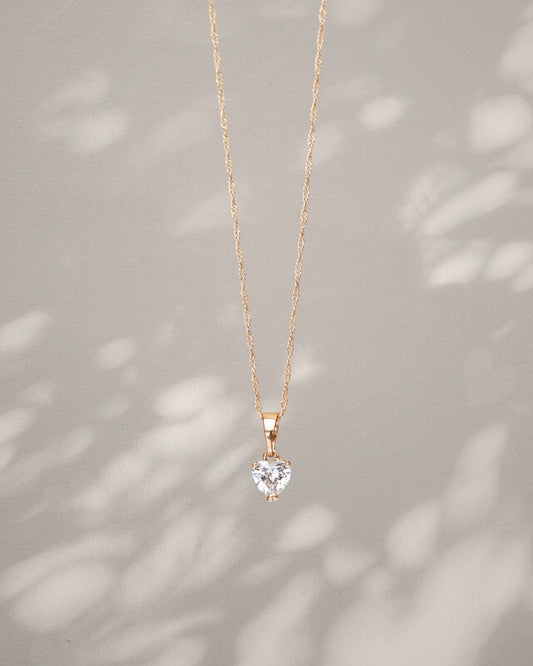 COLLAR CORAZÓN DE CRISTAL