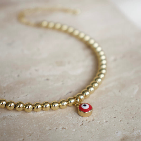 PULSERA OJO TURCO - PEPITAS