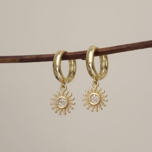 CRYSTAL SUN HOOPS